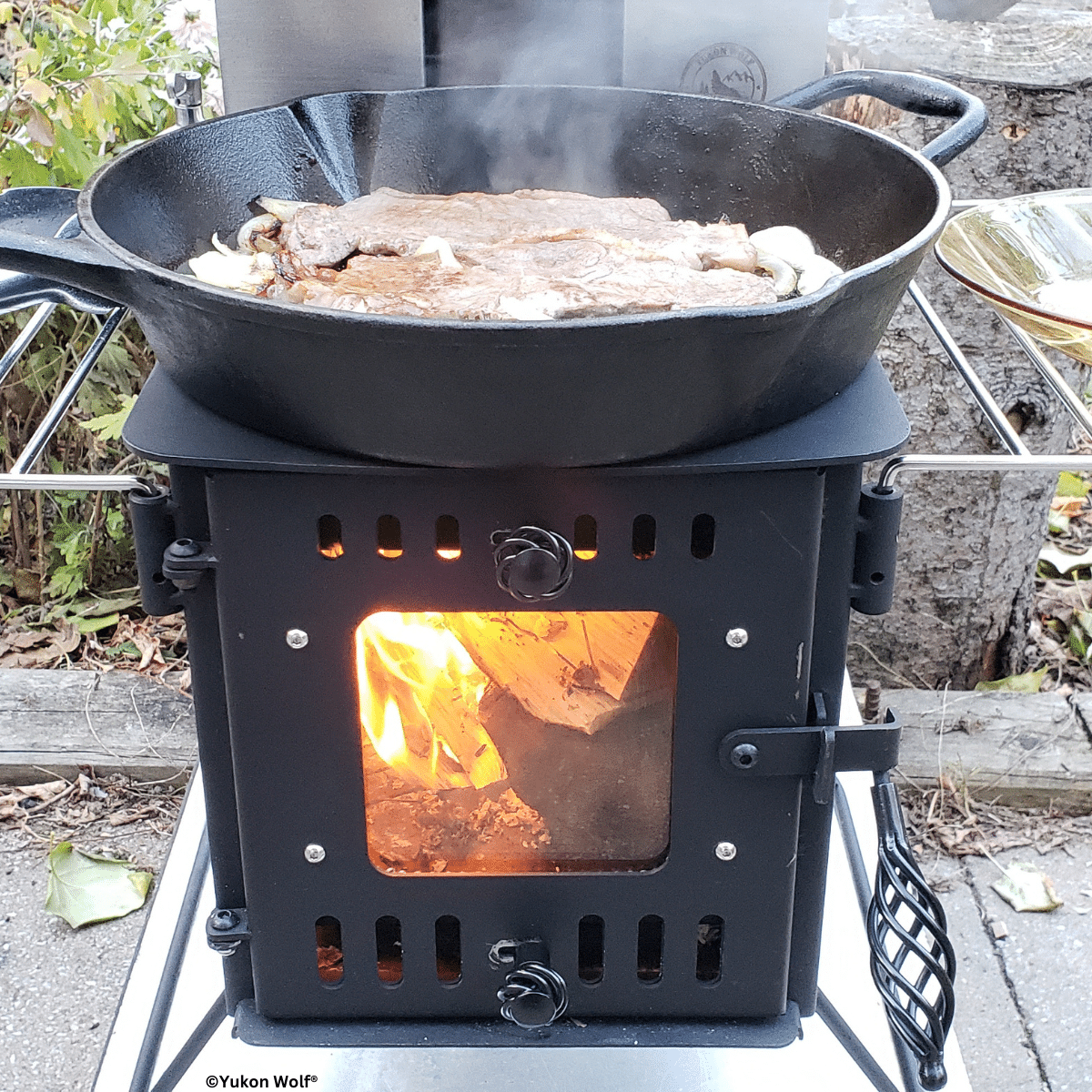 スティーブ·フェアレン　モーグルキャンプ Introducing the EGAN-MX2 Camping Wood Stove – Yukon Wolf